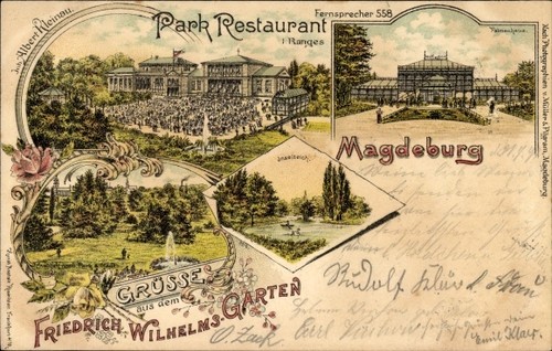 Litho magdeburg sachsen - magdeburg,