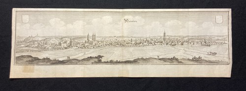 Merian kupferstichkarte von - merian,