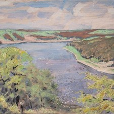 Landschaft Fluß Blankenburg
