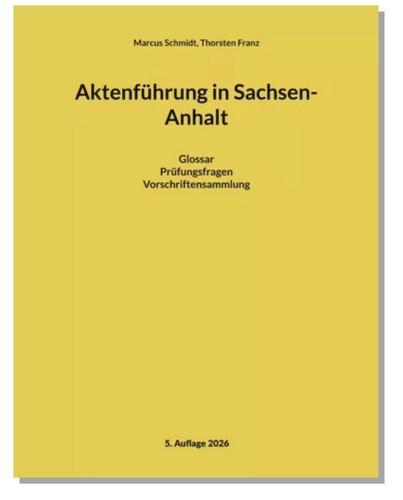 Aktenführung - , in