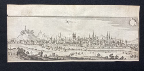 Merian kupferstichkarte von - merian,