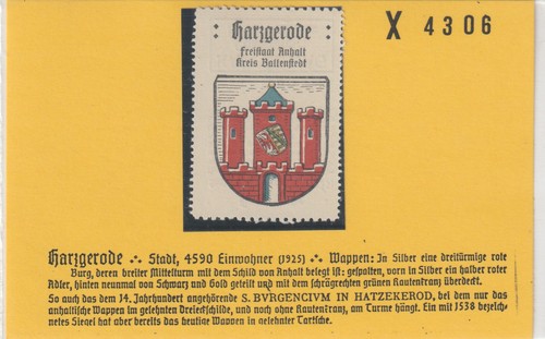 Reklamemarke kaffee hag wappen - reklamemarke,
