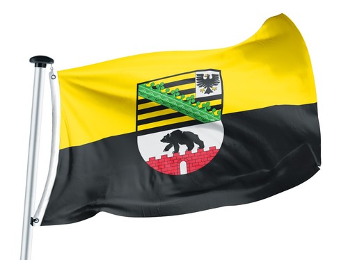 Flagly fahne sachsen anhalt - flagly, sachsen-anhalt
