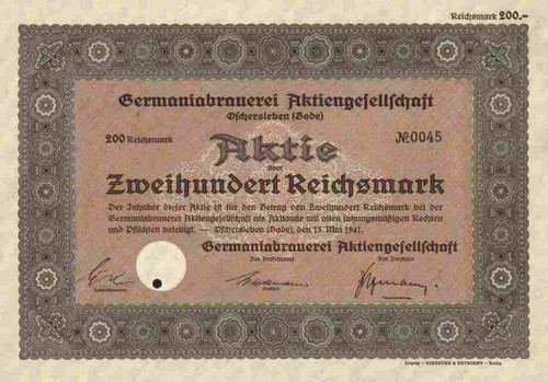 Germaniabrauerei 1941 - germaniabrauerei,
