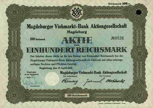 Magdeburger viehmarkt bank - magdeburger,