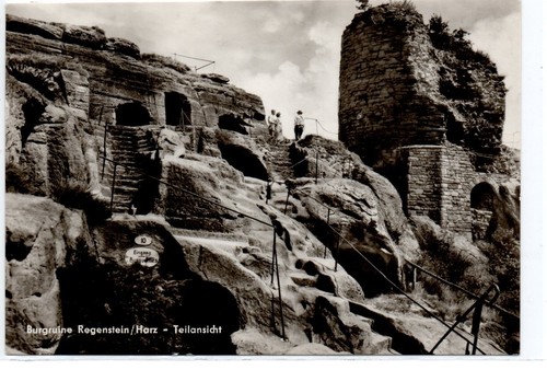 Postkarte sachsen anhalt - sachsen,