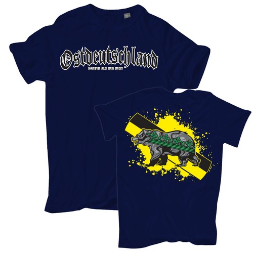 Herren shirt ostdeutschland - herren,
