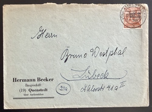 Sachsen anhalt 1948 - 👉, ca.1948/49