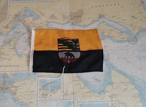 Flagge sachsen anhalt - sachsen-anhalt, 20x30cm