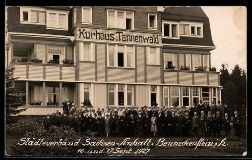 Benneckenstein kurhaus - ak,