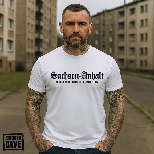 Shirt sachsen anhalt meine - t-shirt,