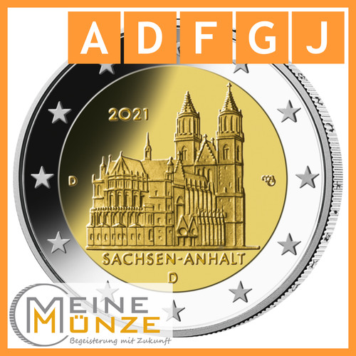 Euro münze 2021 - 2,