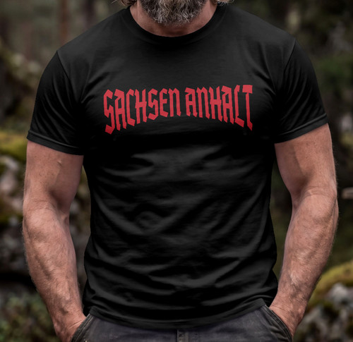 Sachsen anhalt ddr shirt - ddr, t-shirt