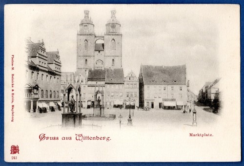 Sachsen anhalt 1898 - gruss, aus