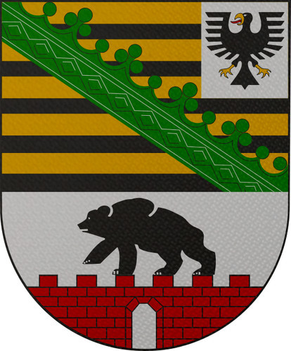 Aufnäher sachsen anhalt - aufnäher, sachsen-anhalt