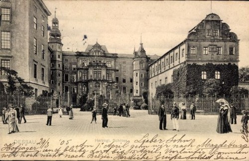 Dessau sachsen anhalt - ak, in